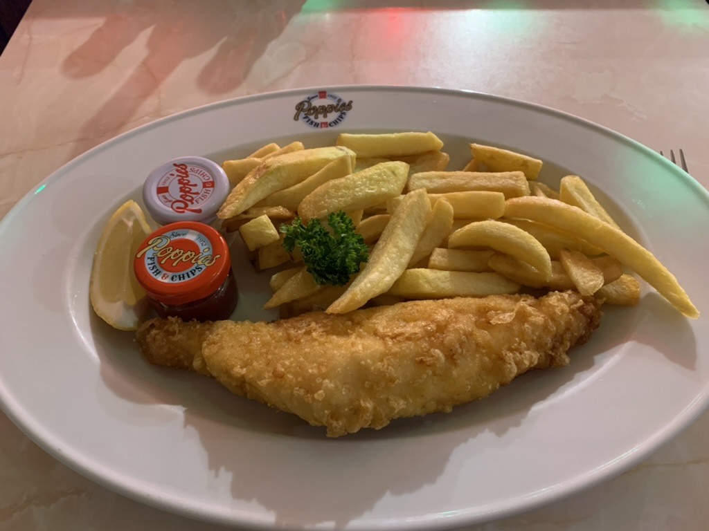 【英倫食物】 Poppies Fish & Chips -蘇活區的觀光客炸魚薯條名店